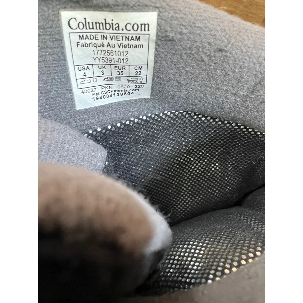 Columbia Rope Tow Kruser Black Waterproof Snow Boots 200g Omni-Heat YY5391-012 4